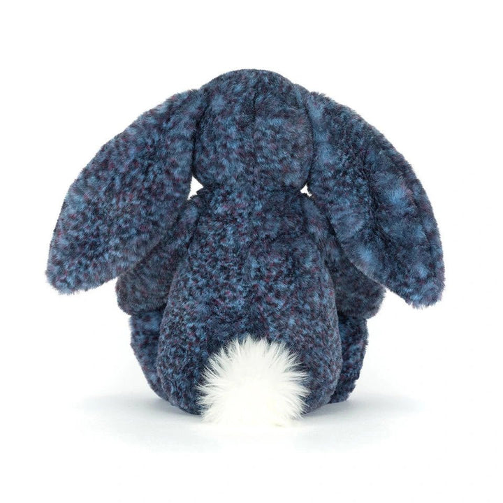Back view of Jellycat Hopscone Luxe Bunny