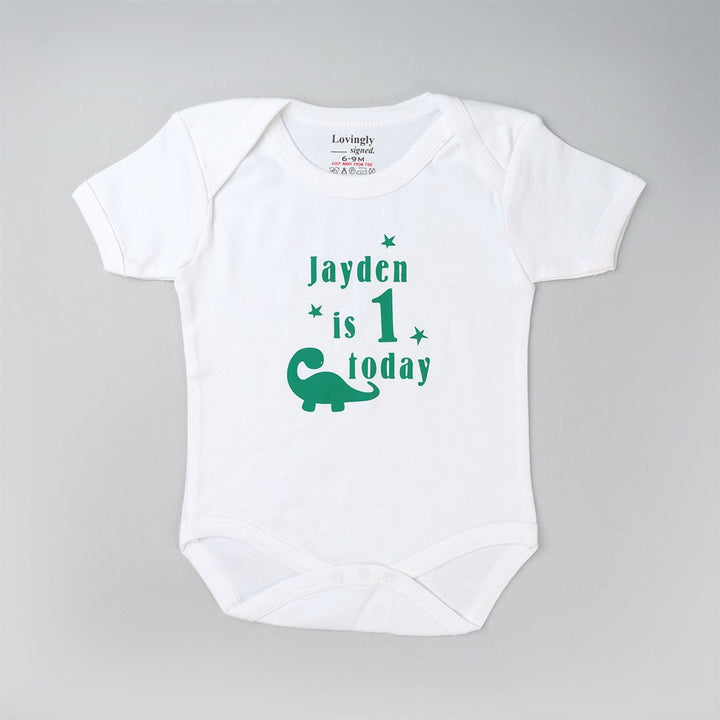 1st Birthday Babygrow (Multiple designs)