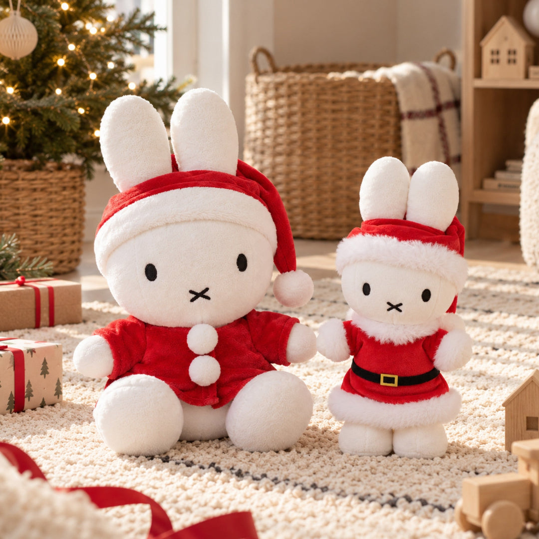 Miffy Santa Plush 24cm