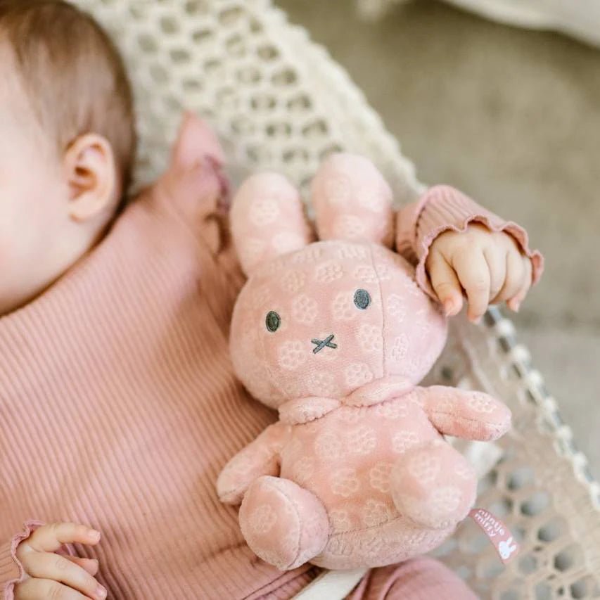 Close up of Miffy Cuddle Pink Flower