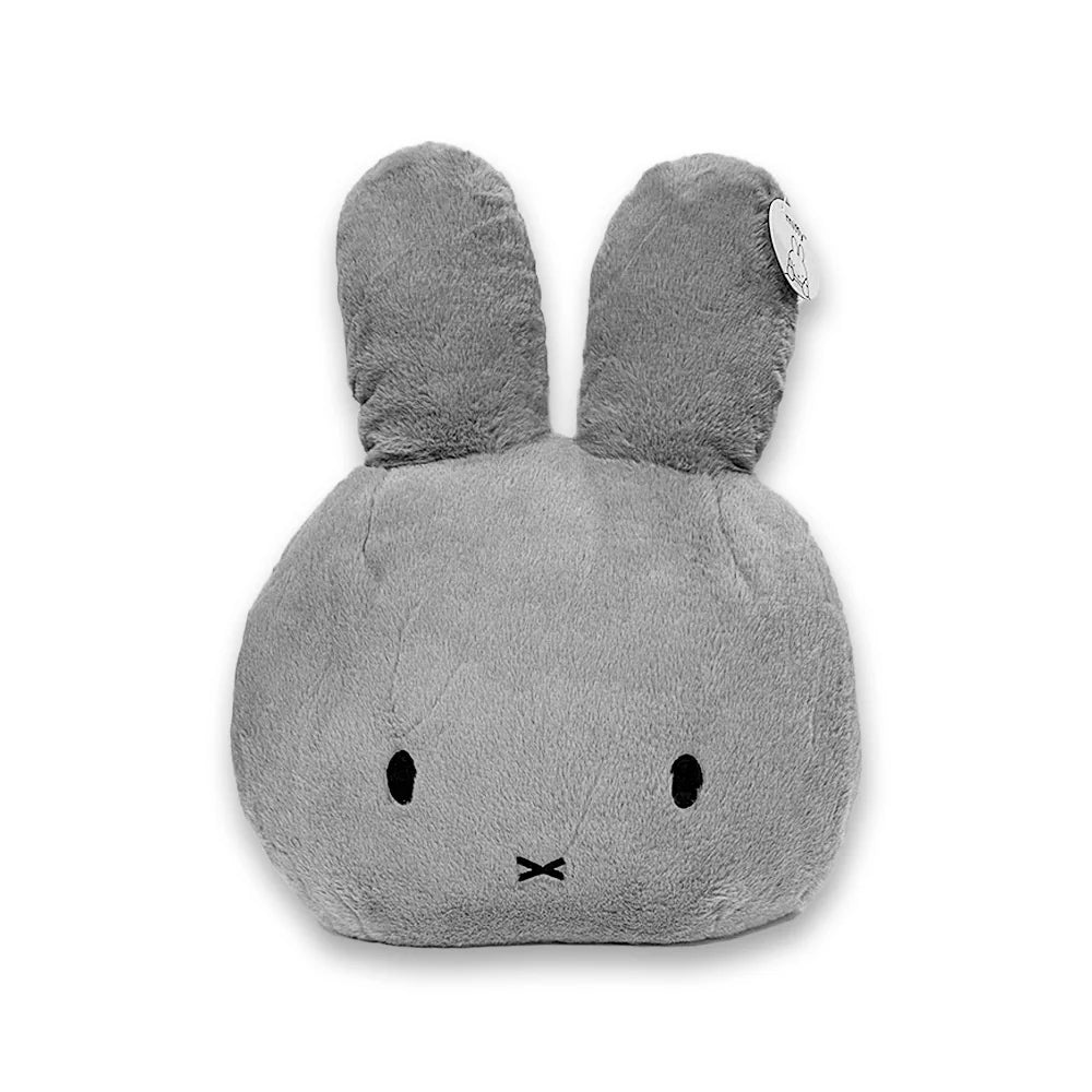 Miffy Cushion Head Fluffy Dark Grey