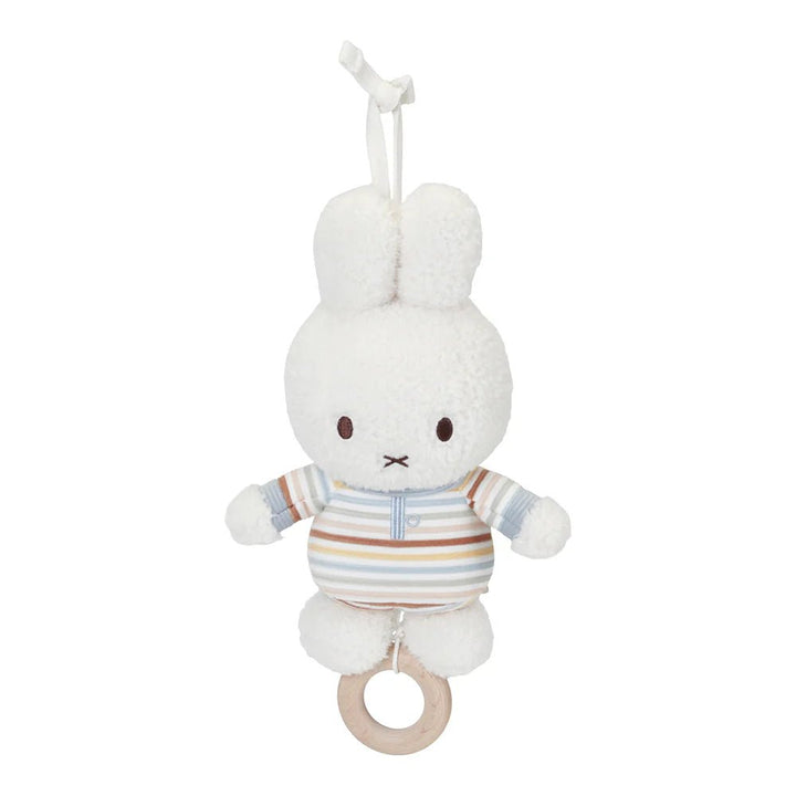 Miffy Vintage Sunny Stripes Musical Pull Toy