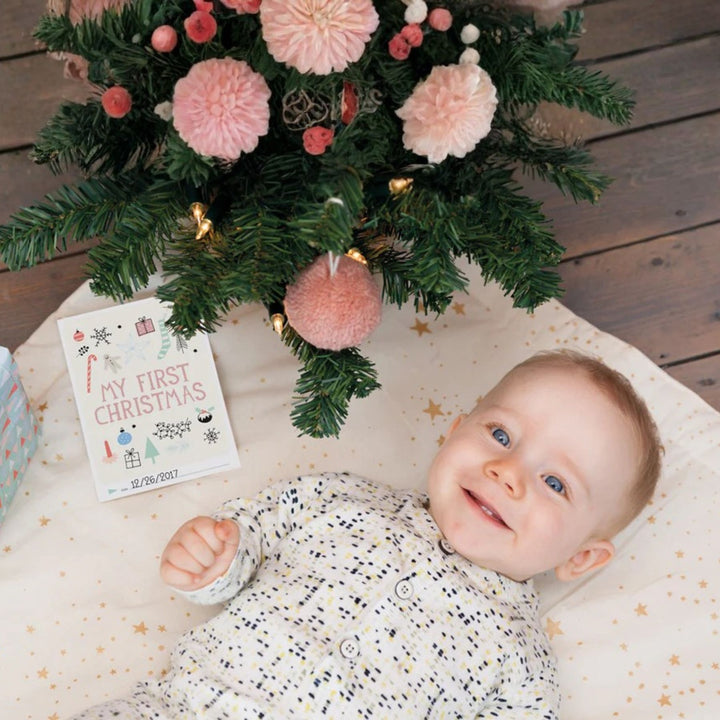 Baby with Milestone Cards : My First Christmas