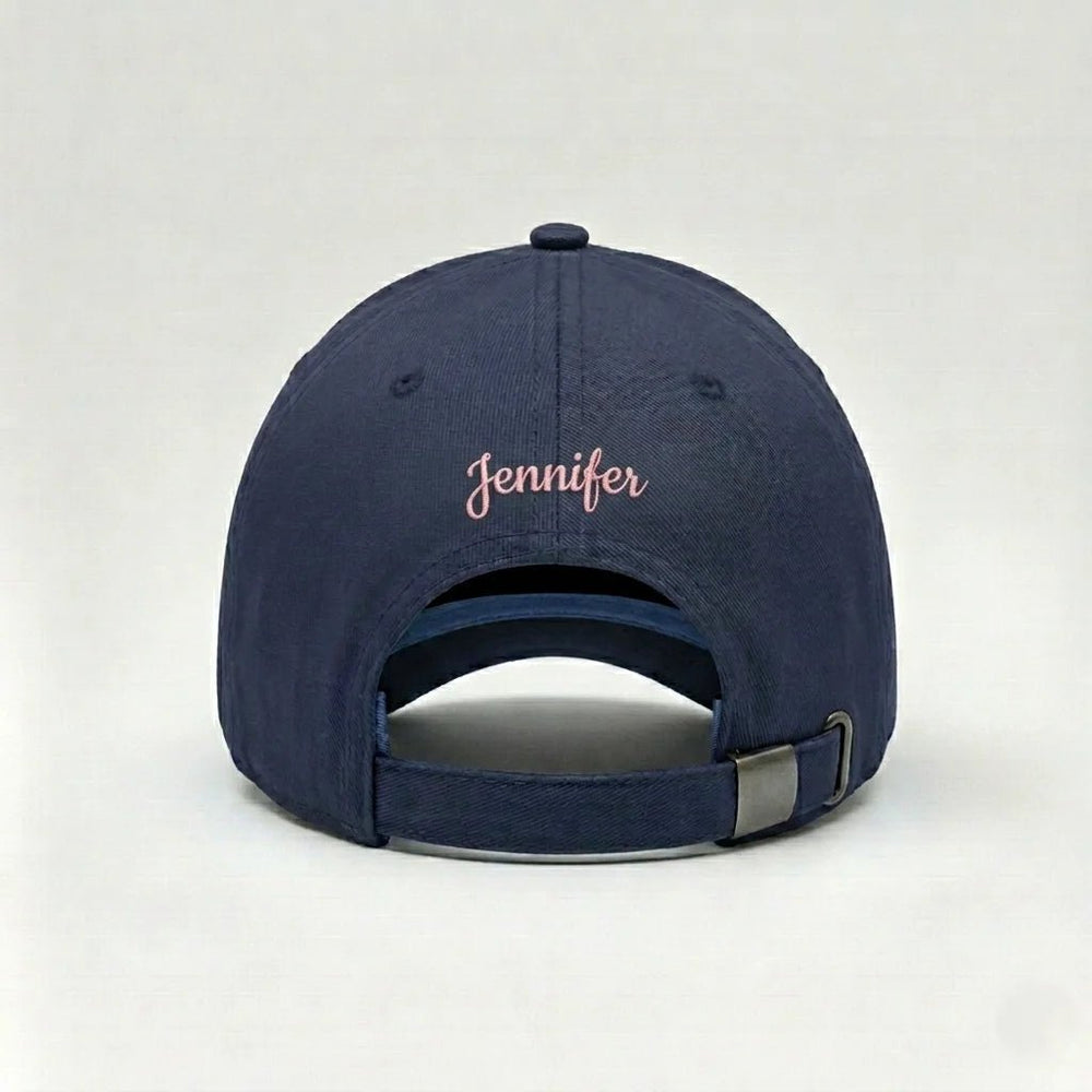 Customised Mum's Name on Her Cap