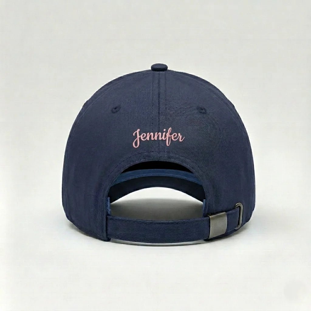 Customised Mum's Name on Her Cap