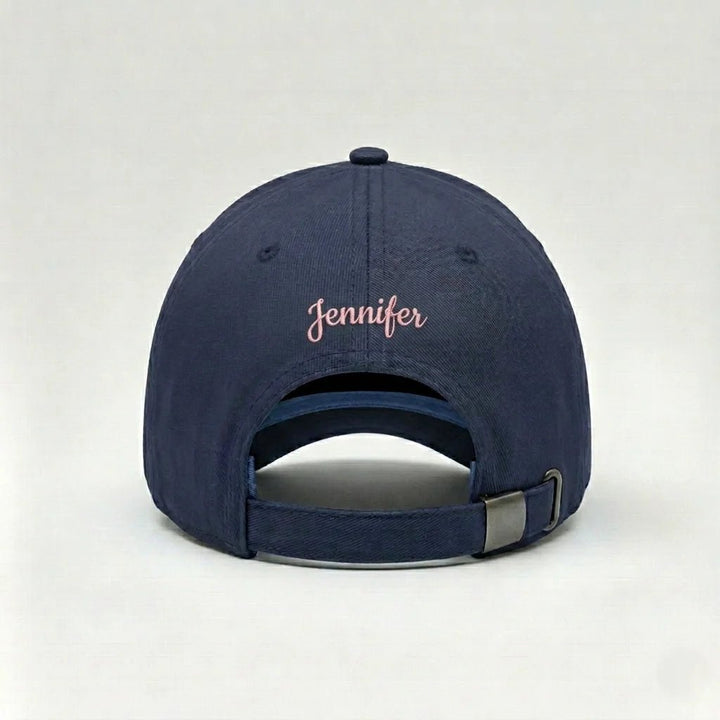 Customised Mum's Name on Her Cap