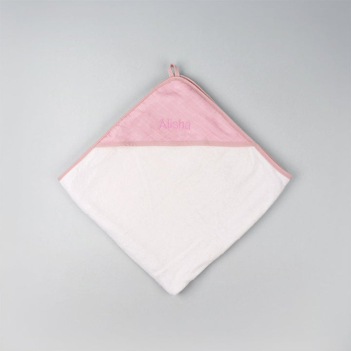 baby muslin hooded towel