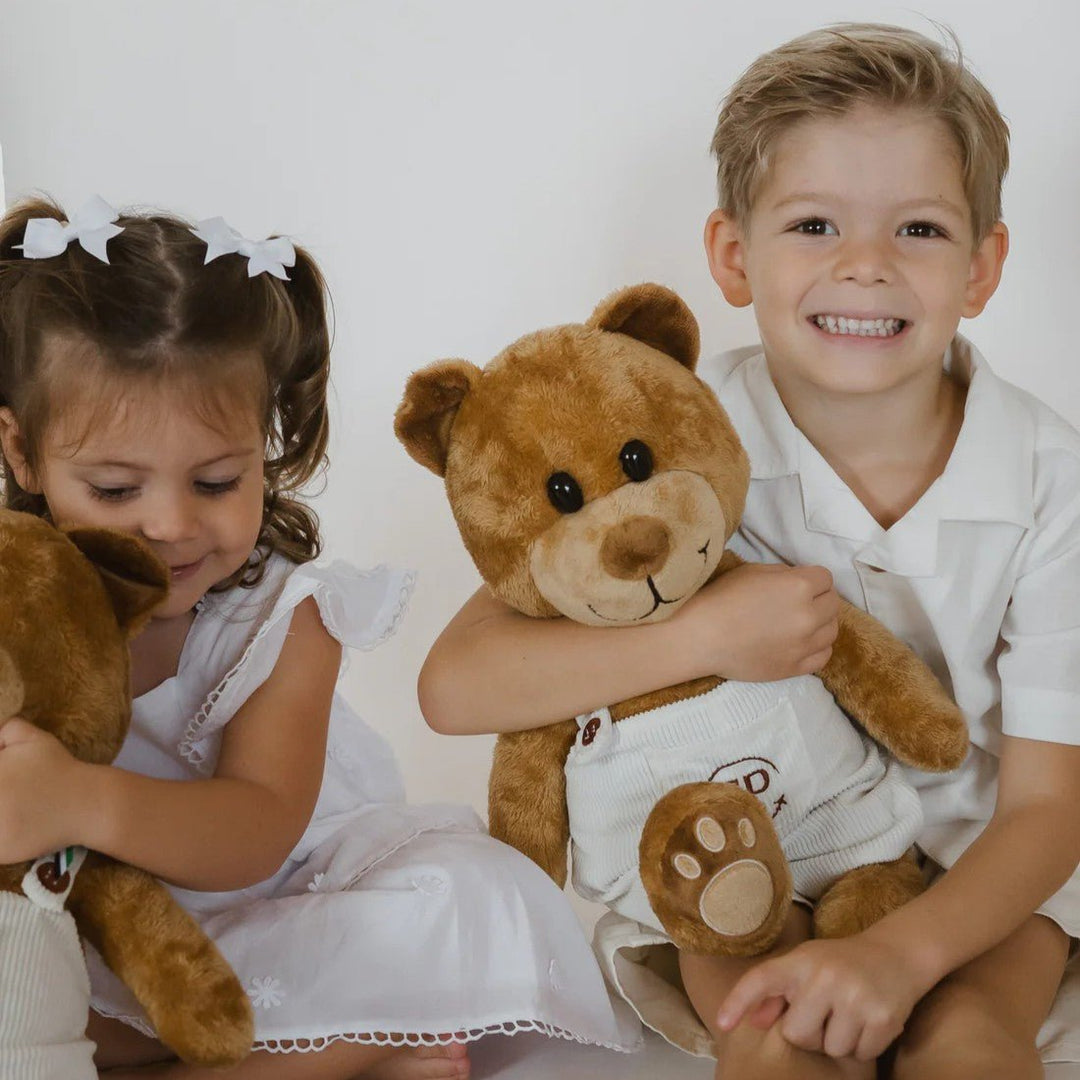 Children with their Teddy