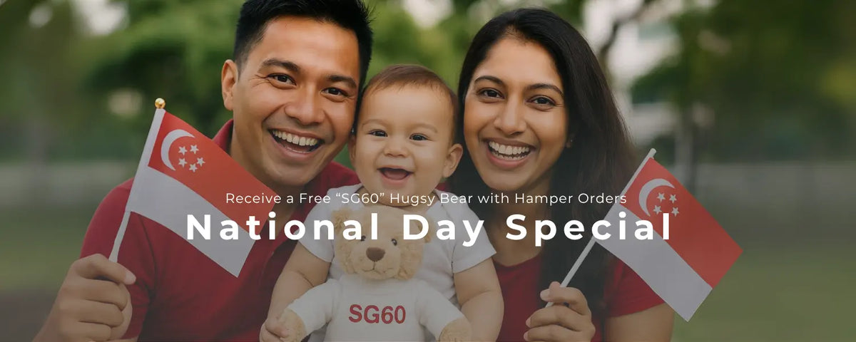 Singapore National Day SG60 Free Hugsy Bear
