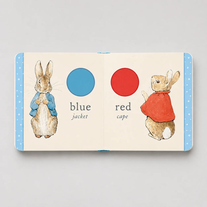Preview of Peter Rabbit My First Library Book showing colours