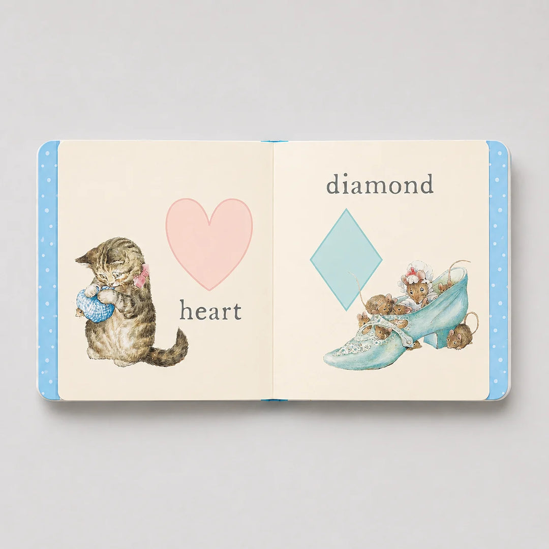 Preview of Peter Rabbit My First Library Book Set showing shapes
