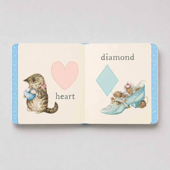 Preview of Peter Rabbit My First Library Book Set showing shapes