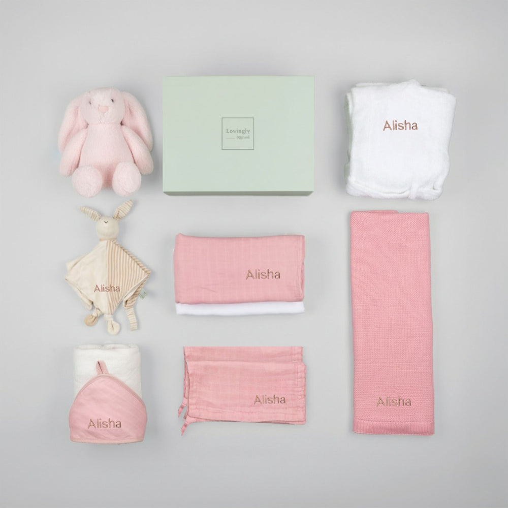 Bamboo Bliss Gift Set in Pink