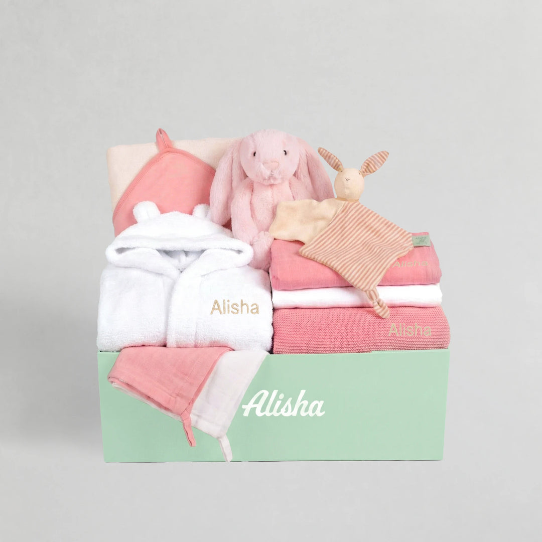 Bamboo Bliss Gift Set in Pink