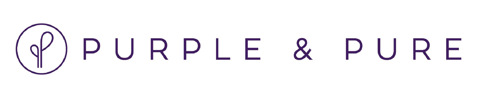 Purple and Pure Logo