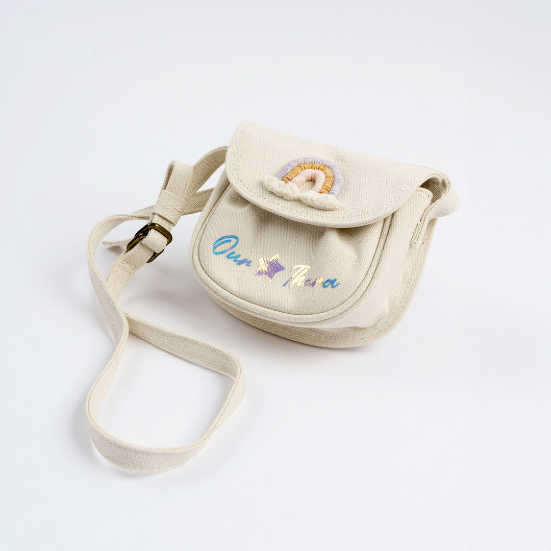 Personalised Rainbow Sling Bag 