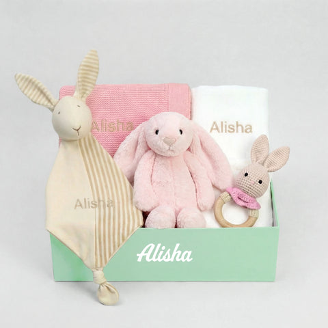 The Sleepy Bunny Set - Pink