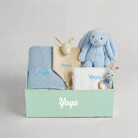 The Sleepy Bunny Set - Blue