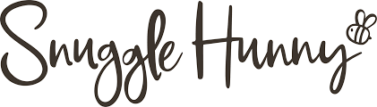 Brand name 'Snuggle Hunny' with a bee logo in black text on a white background