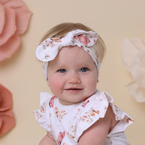 Snuggle Hunny Butterfly Organic Topknot