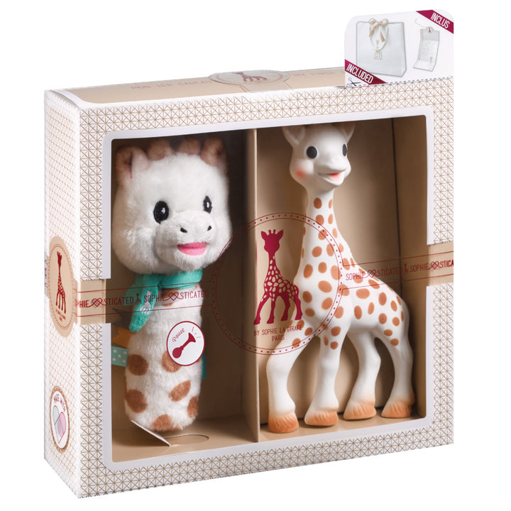 Sophie la Girafe Sophiesticated Pouet Rattle Set
