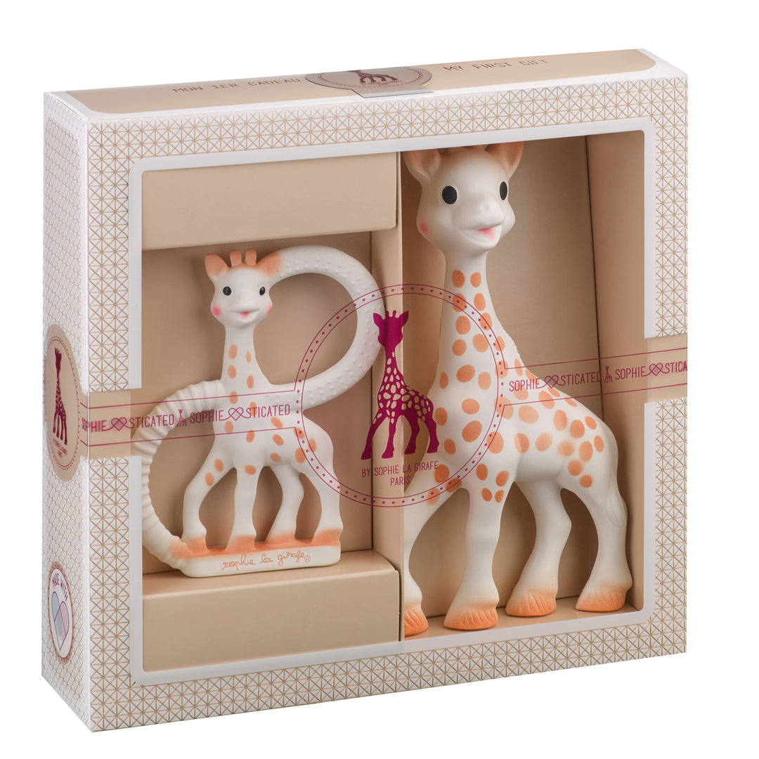 Sophiesticated Teether Gift Set in a beautifully packaged box