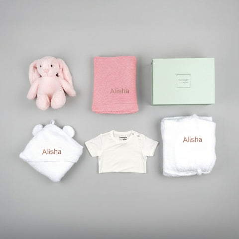 Super Luxe Baby Gift Set - Pink