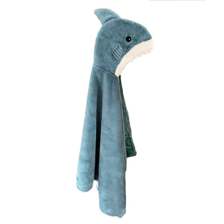 Personalised Shark Hooded Blanket