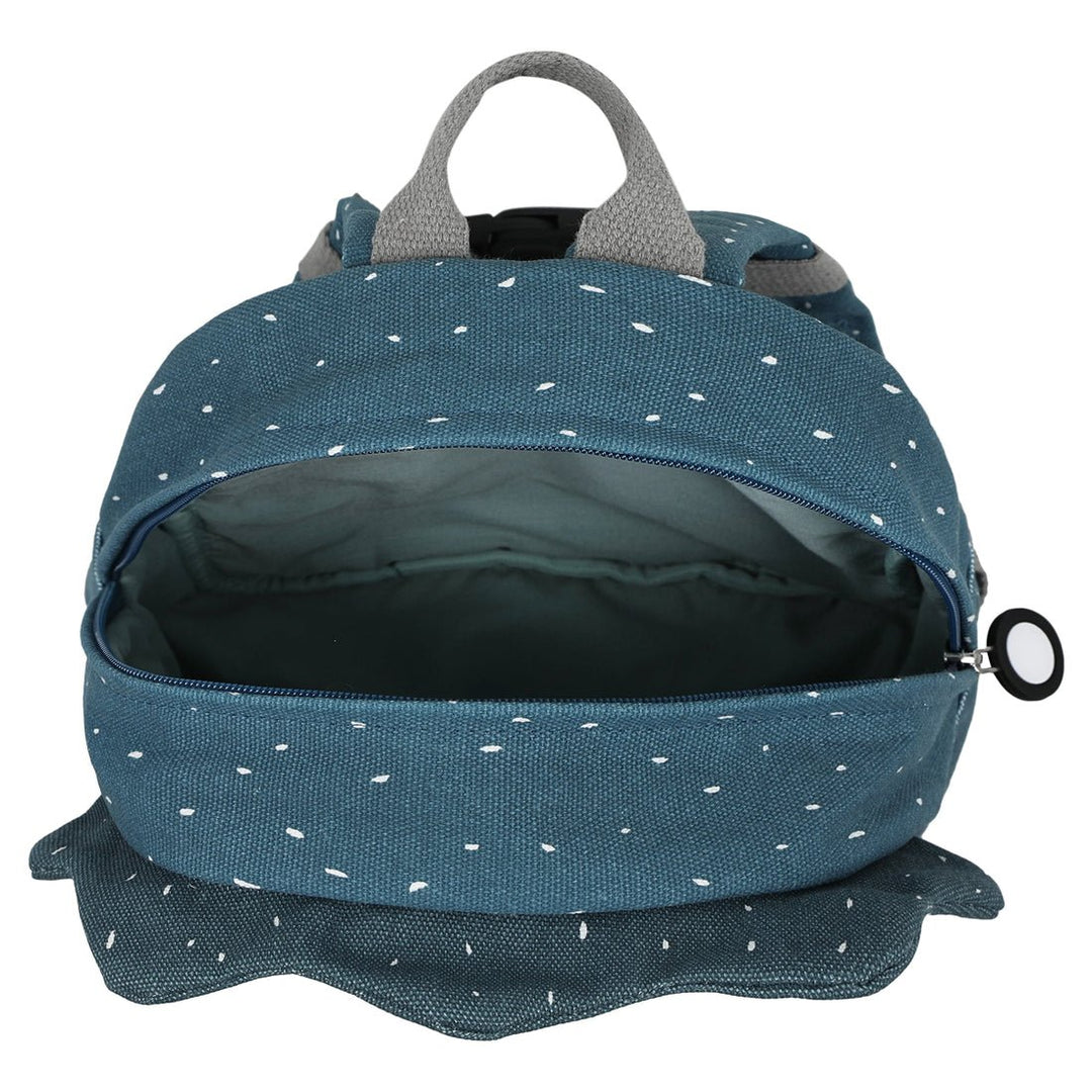 Top view of Trixie Mr. Triceratops Backpack