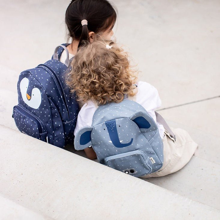 Kids with their Trixie Backpacks