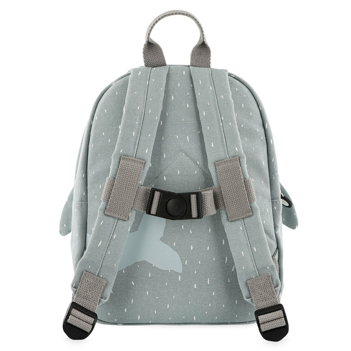 Back view of Trixie Mr. Shark Backpack