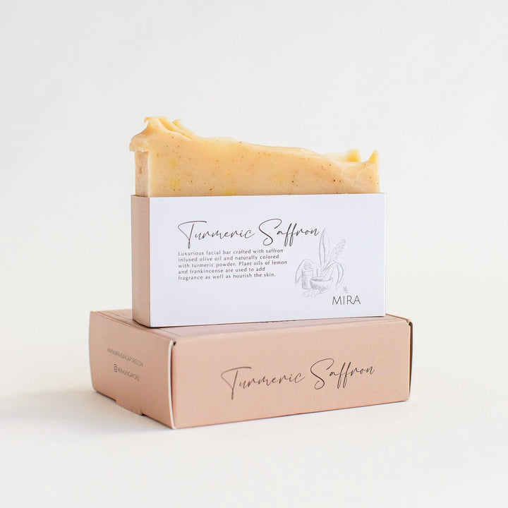 Mira Turmeric Saffron Handmade Soap