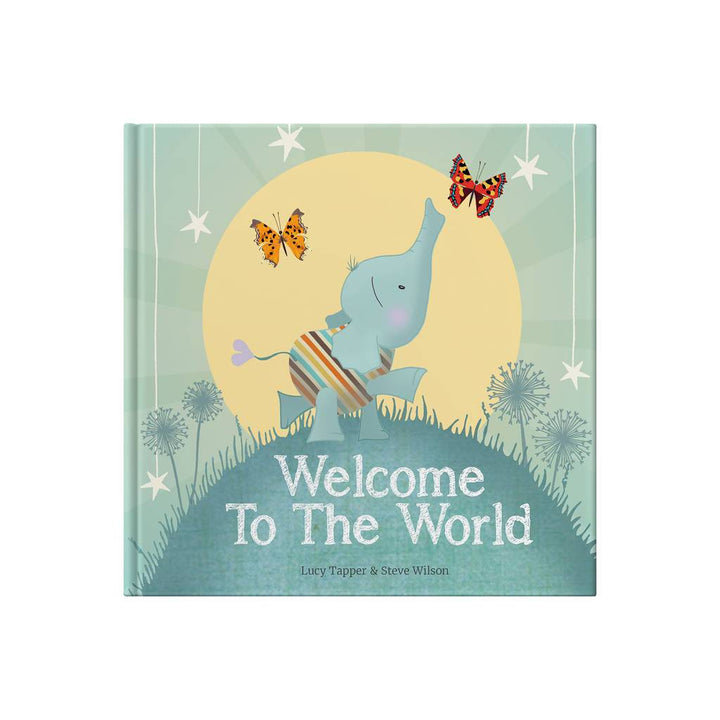 Welcome to the World baby book cover
