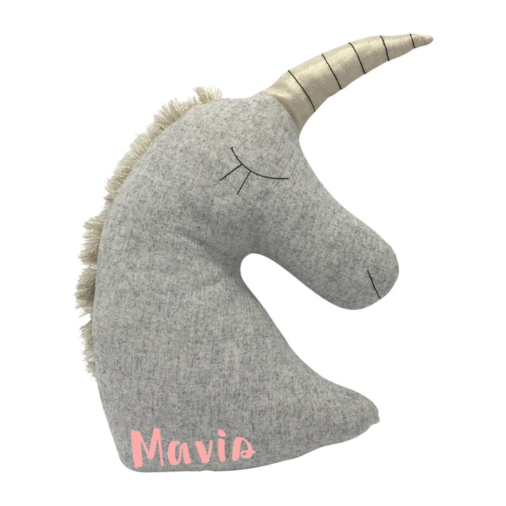 Personalised Unicorn Cushion