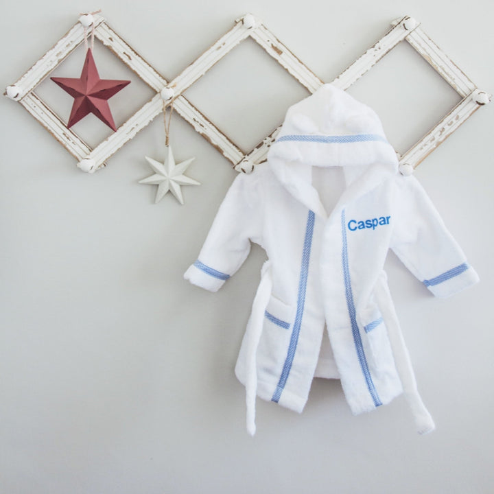 Personalised Baby Boy Welcome Gift Set - Blue