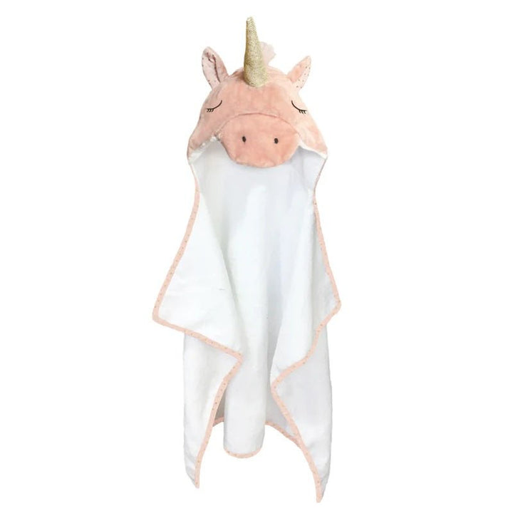 Personalised Baby Unicorn Hooded Towel