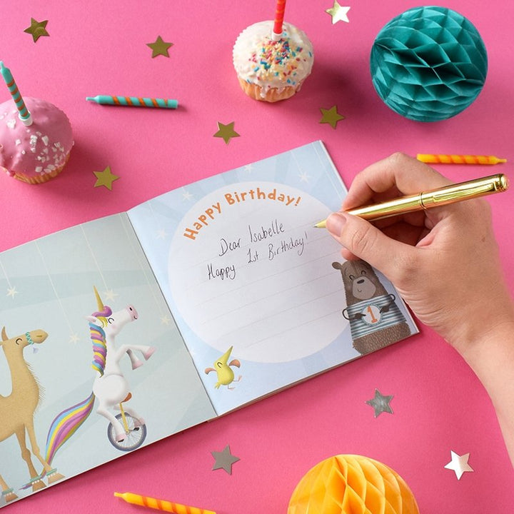 Wow! You're 1 Birthday Book/Message - LOVINGLY SIGNED (SG)