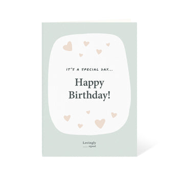 Happy Birthday Greeting Card