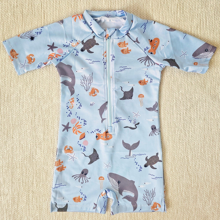 Ocean Design Swimsuit For Toddler