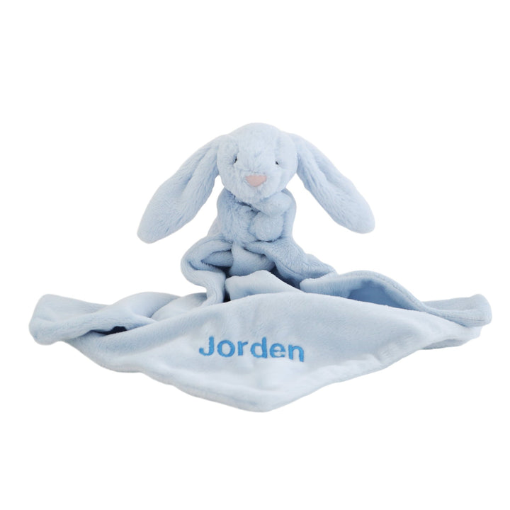 Personalised Bunny Comforter - Blue