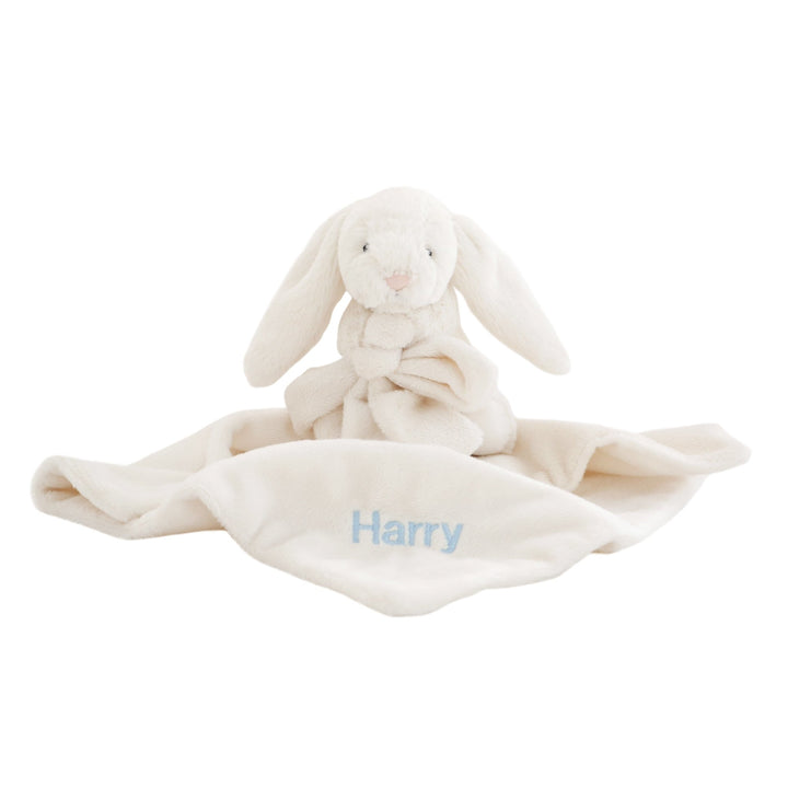 Personalised Bunny Comforter - Cream - LOVINGLY SIGNED (SG)