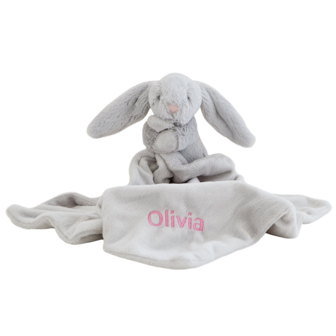 Jellycat Bashful Grey Bunny Soother