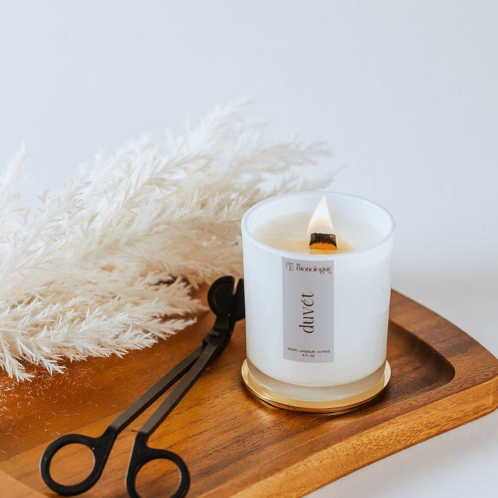 NATURAL SOY WAX "DUVÉT" CANDLE FROM MONOLOGUE