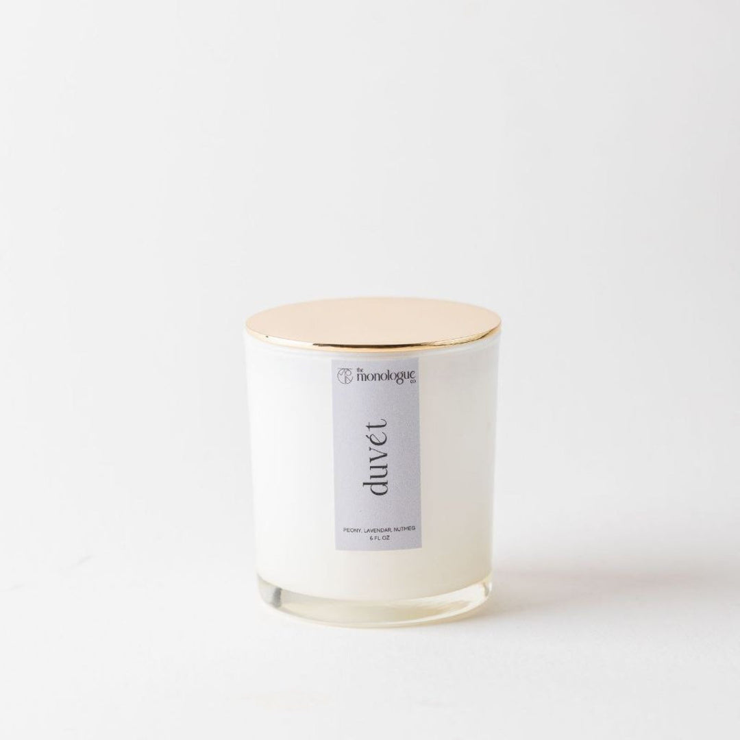 Monologue Co. Natural Soy Wax "DUVÉT" Candle