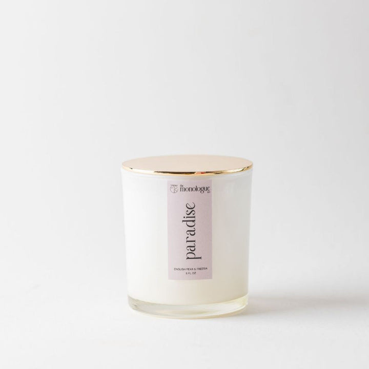 Monologue Co. Natural Soy Wax "PARADISE" Candle