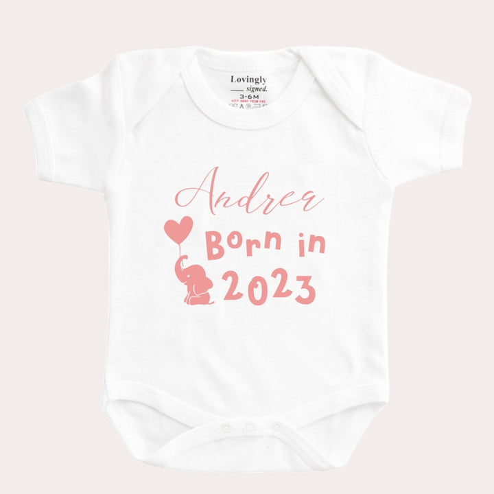 Born in "YEAR" Babygrow (Multiple designs)